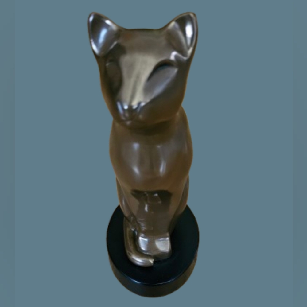 *WILLIAM DEWITT 'SIAMESE CAT' BRONZE SCULPTURE MCM